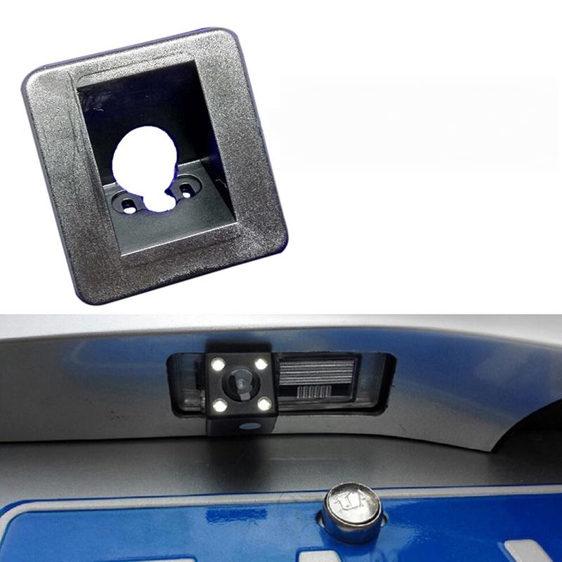 1 Set Universal Vehicle Reverse Cam Back Up Holder Car Rear View Camera Bracket Plate Lights Mount For K3 K3S
