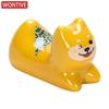 Cute Cartoon Dog Cat Ceramic Chopsticks Holder Chopstick Holder Stand Practical Fashion Chinese Kitchen Tableware Utensil
