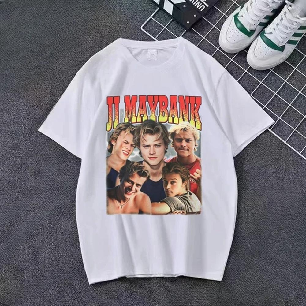 T-shirt Męski Odzież Męska T-shirt Homme Męski T-shirt Nowości Top & Koszulki Koszulka JJ Maybank Streetwear Nowy Serial TV Outer Banks 3