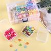 DIY Jewelry Storage Case Plastic Clear Beads Storage Box Necklace Storage Container  Earrings