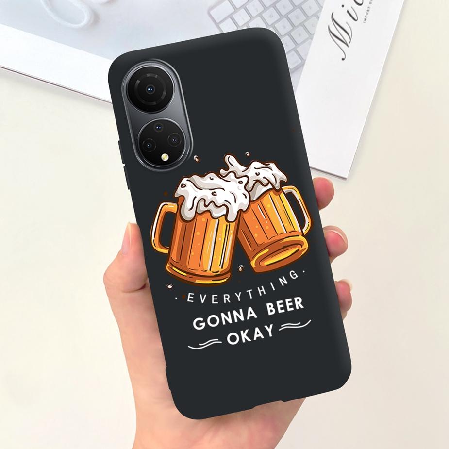For Honor X7 X7a X7b Case Cute Astronsauts Cartoon Cover Soft TPU Phone Case For Honor X7a X 7 b HonorX7 HonorX7a HonorX7b Shell