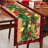 Xmas Party Christmas Table Runner New Year Christmas Tablecloth New Table Cover  Party Ornament