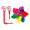 A1A2 Bicycles Handlebars Pinwheel Windmill Spinnings Kids Pinwheel Colorful Decors