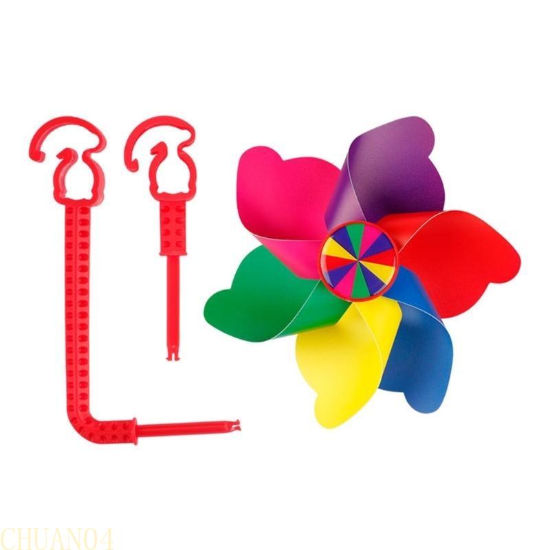 A1A2 Bicycles Handlebars Pinwheel Windmill Spinnings Kids Pinwheel Colorful Decors