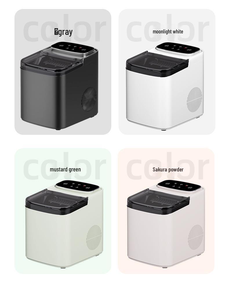 Máquina de Gelo Automática de Grande Capacidade para Casas, Dormitórios, Cafés e Vendedores de Rua