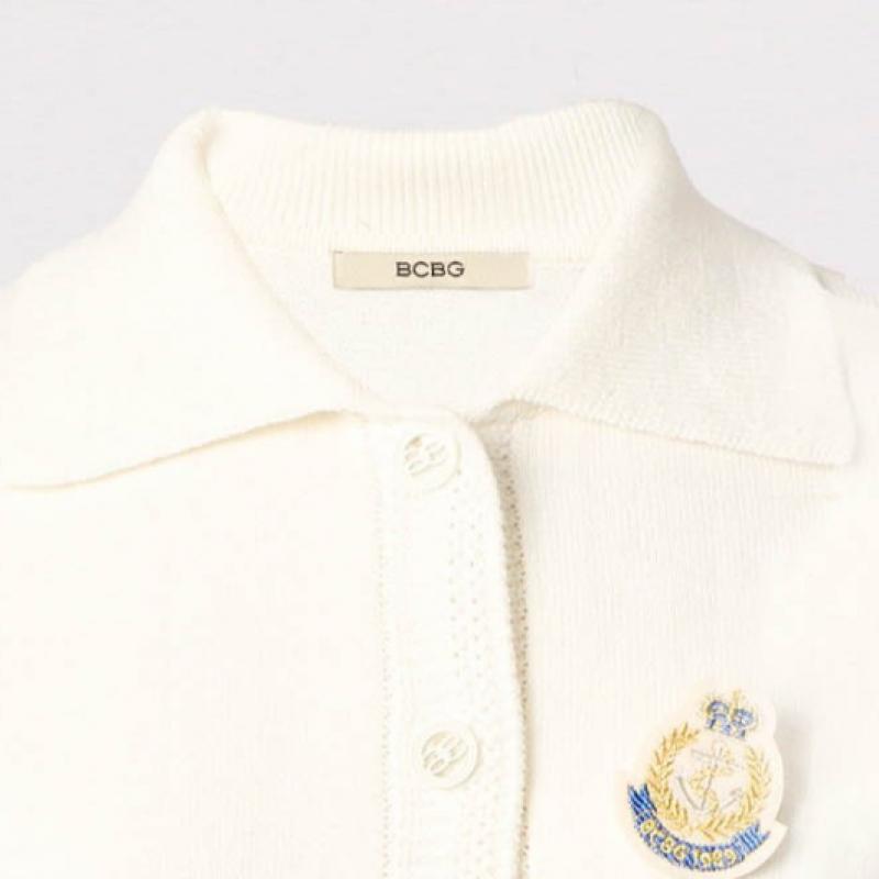 Bcbg Wappen Collar Knit Cardigan B4m3k101