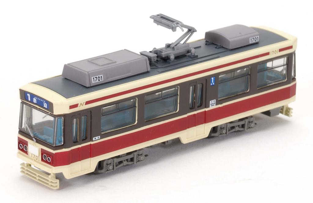 Tomytec Eisenbahn Collection Tetsuro Nagasaki Elektrische Straßenbahn Serie 1700 1701 Diorama Zubehör 335597 Nr.