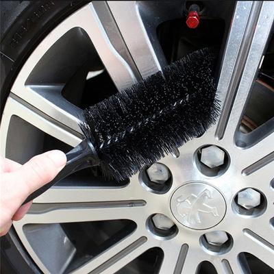 Rueda Neumático Llanta Scrub Cepillo Azul Lavado Limpieza Herramienta Para Coche Vehículo