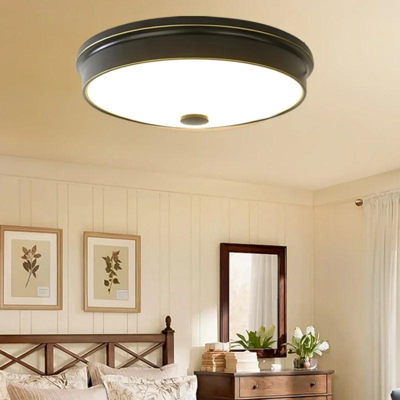 Modern minimalist circular ceiling light LED living room bedroom ceiling light dining room bedroom corridor lighting fixture