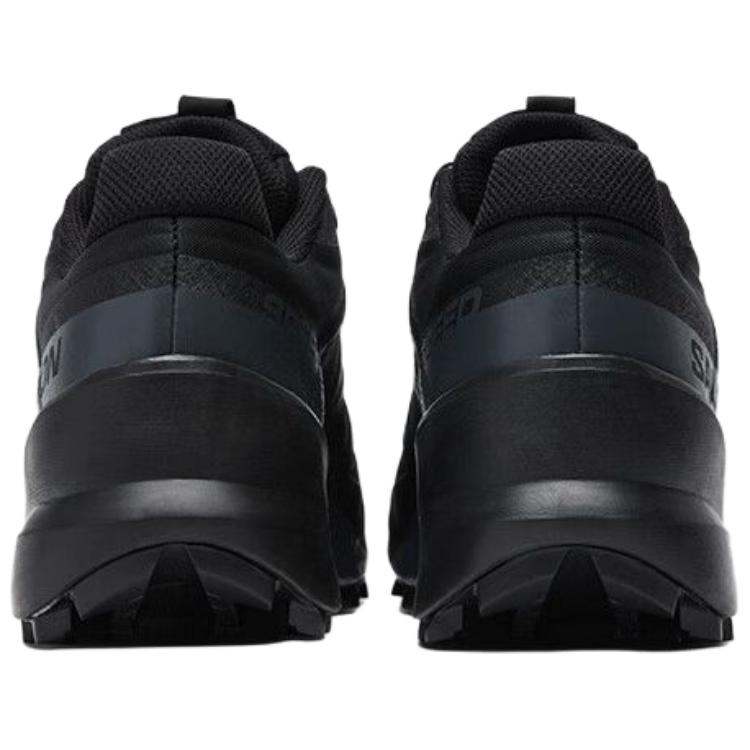 SALOMON Speedcross Comfortable Soft Durable Breathable Low-Top Running Shoes Men Running Shoes Black 475678