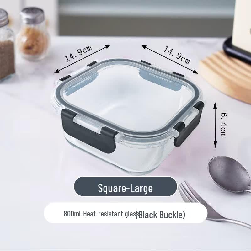 RuHan Microwave-Safe Glass Food Storage Containers