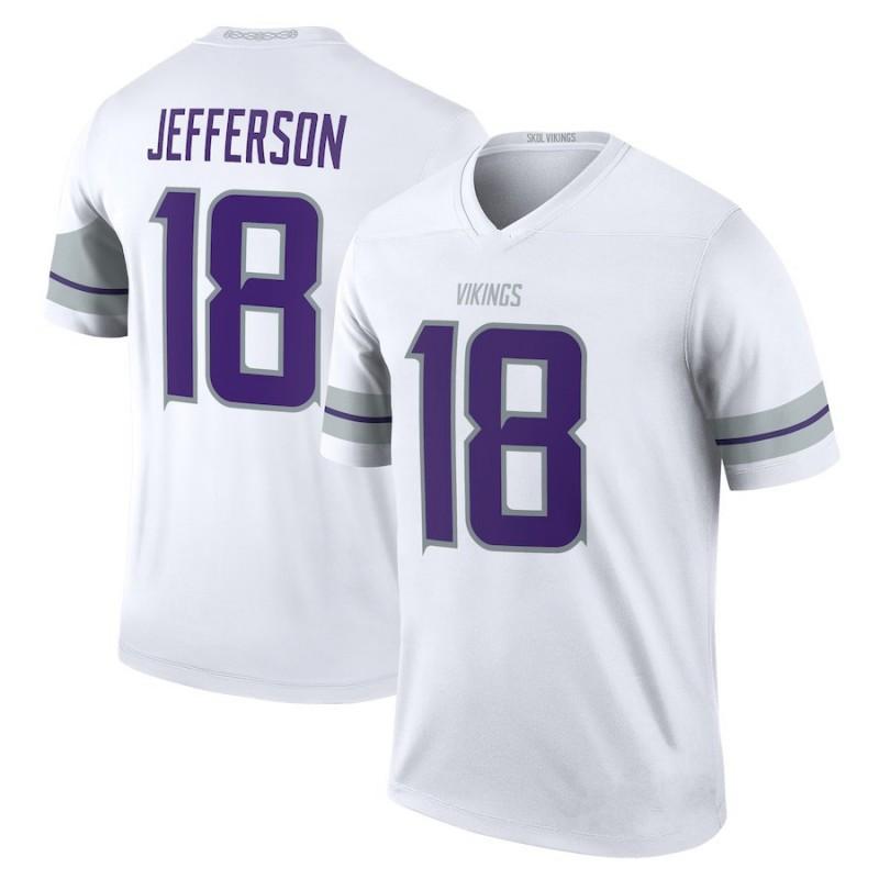 Minnesota Vikings Football Jersey 19 Thielen 15 18 Jefferson 8 Mens Sports