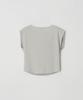 Meojiaenminggeul Ella Stretch Drape Top Blouse (Greige)