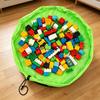 Spielzeug-Aufbewahrungstasche mit Kordelzug, wasserdicht, große Kapazität, Organizer für Spielzeug, Puzzles, Bausteine, Strand, Pool, Badespielzeug