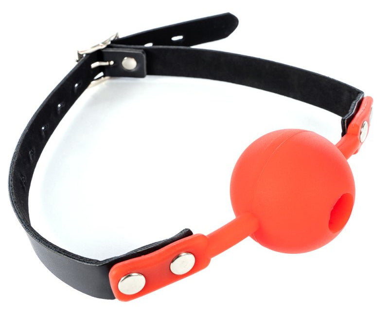 Bâillon-Boule Enjoy Gag 49mm Rouge - BDSMaster - Baillons BDSM