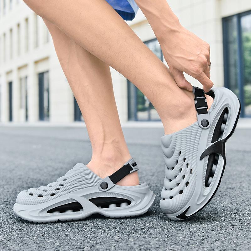 TUINANLE Men’s Open-Toe Outdoor Casual Beach Sandals, Comfortable Walking Shoes