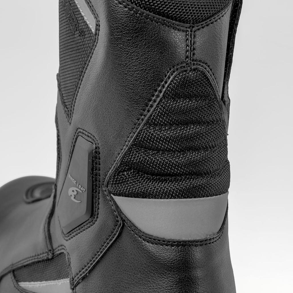 KOMINE Waterproof Protective Touring Boots for Motorcycles, 26.5cm, Black, BK-092