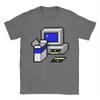 Install Windows 95 now! T-Shirt Summer  Cotton T Shirts For Men Hippie Pattern Tee Shirt Short Sleeve Y2K Retro Clothes