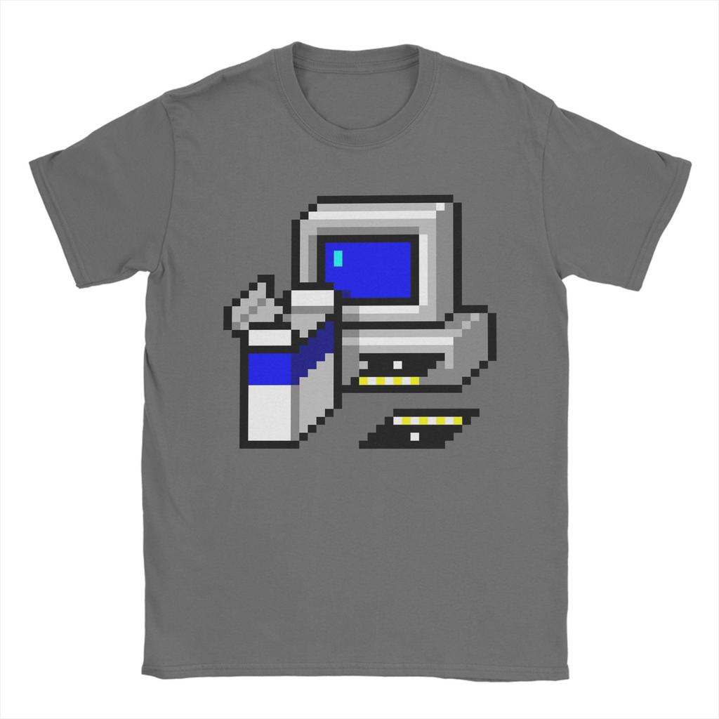 Install Windows 95 now! T-Shirt Summer  Cotton T Shirts For Men Hippie Pattern Tee Shirt Short Sleeve Y2K Retro Clothes