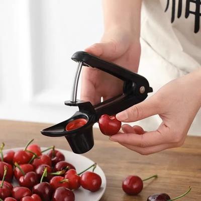 Herramienta para deshuesar cerezas, deshuesador de aceitunas de acero inoxidable de alta resistencia, deshuesador de cerezas, máquina para hacer mermelada de cerezas