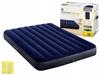 Velvet Inflatable Double Air Mattress Bed 137X191X25 Intex 64758