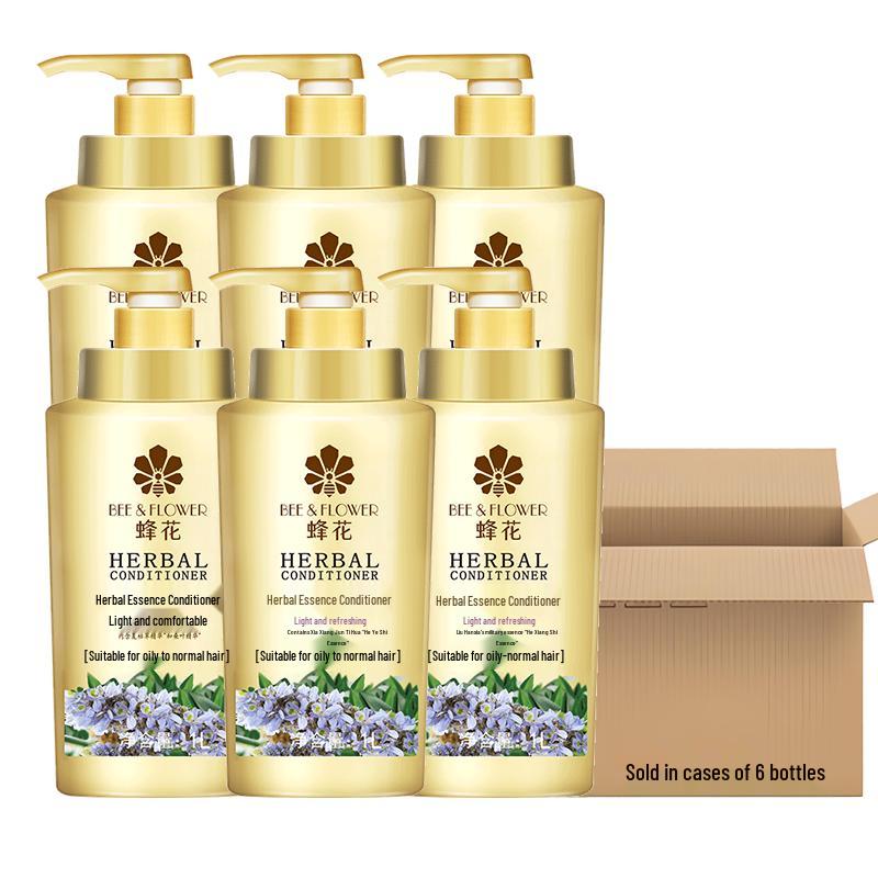Bee & Flower Herbal Essence Long-lasting Fragrance Conditioner 6 x 1L