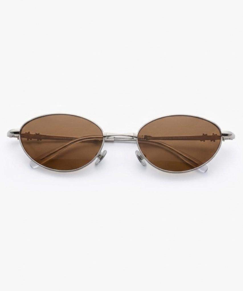 Likkeullou Rc Stainless Steel Epoca F Folder Sunglasses Brown