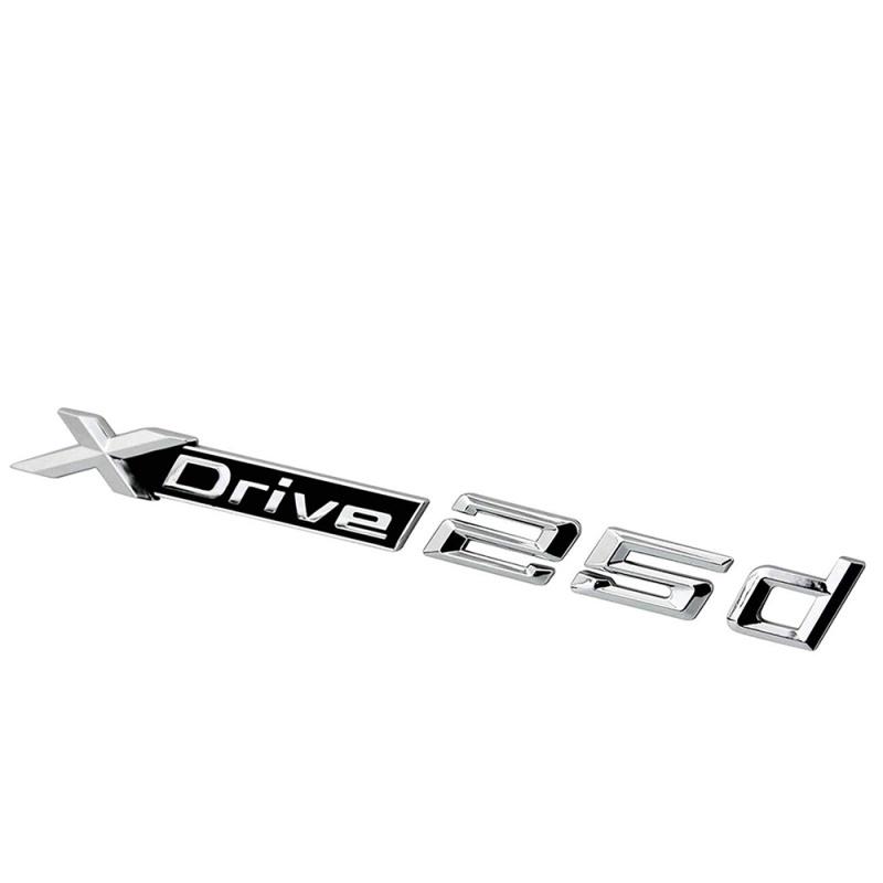 Auto-Emblem-Aufkleber, Abzeichen, Logo-Aufkleber, Xdrive 20d 25d 35d 40d 50d, passend für F15 F16 F25 F26 F85 E83 E71 X3 X4 X5 X6 M5, Autozubehör