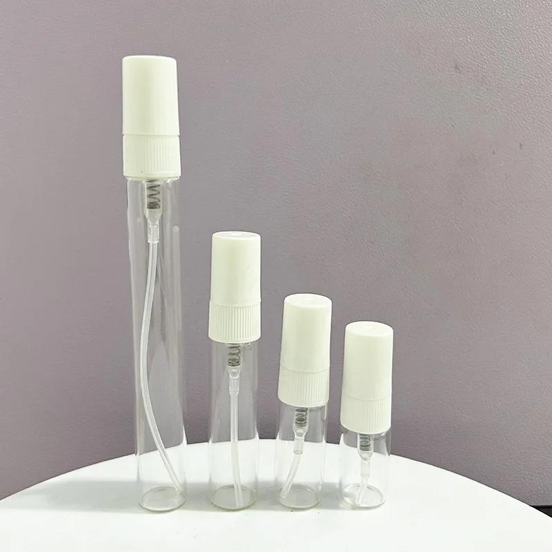 

Мини-портативные флаконы для духов, многоразовые флаконы для духов, стеклянные флаконы, пустые контейнеры, флаконы для духов 2/3/5/10 мл, новые 3ml белый