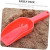 HEALSOPTHY Kids Snow Shovel 4-Pack Plastic Flat Head Shovels for Children Toy Beach Garden Snow Play Tools