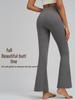 JOOMON Women's High Stretch Flare Yoga Pants - Wide Leg Yoga Wear for Fitness
