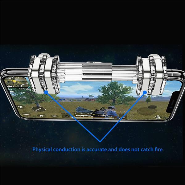 Buy Game Controller PUBG Mobile Phone Gaming Trigger Fire Button Handle ...