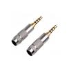 2Pcs 3.5Mm Gold Plated 4 Stage 3.5Mm Stereo Headphone Male Plug Solder Connector For Clear Sound Transmission