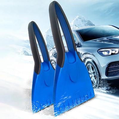 Auto Eiskratzer Silikon Auto Schneeschaufel Weicher Griff Eiskratzer Entfernung Winter Schnee Reinigung Abzieher Werkzeuge Autozubehör