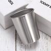 10pcs Stainless Steel Silver Cups 200ML Insulated Metal Cup 304 Drinking Beer Mug Metal Travel Drink Cup
