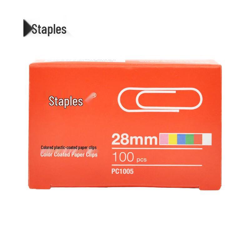 Staple PC1005 Colored Paper Clips