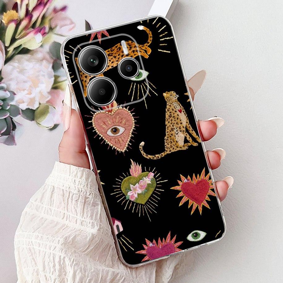 For Cover Xiaomi Redmi Note 14 4G Phone Case Luxury Marble Machine Soft Silicone Slim TPU Funda For Redmi Note 14 4G Note14 Capa