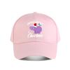 Christmas Hippopotamus Santa Hat Blue Bird Baseball Cap Fashion Unisex Sunhat Womens Outdoor Sports