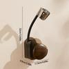 Multipurpose Wall Mounted Hair Dryer Organizers No Drills Required Regulable Durable Steel ABS Construction Bathroom Storage