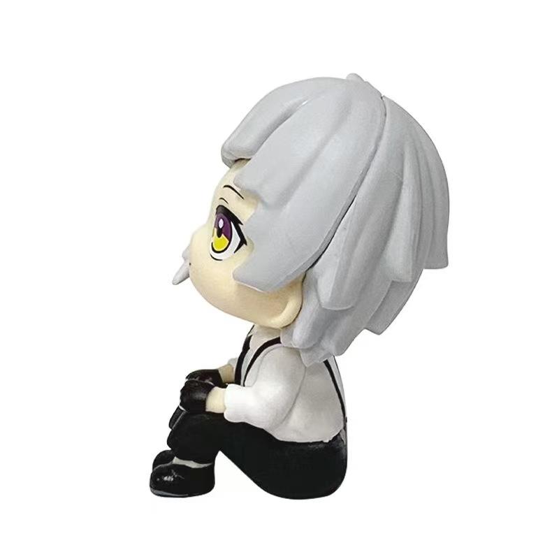 Bungou Stray Dogs Kawaii Dazai Osamu Action Figure Cute Nakajima Atsush Collectible Model Doll Anime Toy PVC Poseable Articulated Scale Detailed