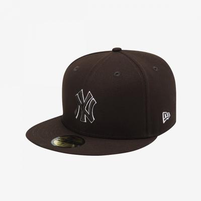 New Era New York Yankees Fitted Cap Burnt Wood 15131690
