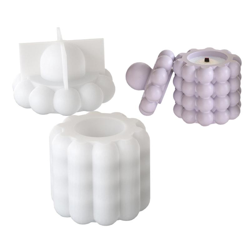 

Silicone Jar Mold Pen Holder Molds Crafting Making Mold Silicone Texture for Home Decoration and Creative Projects 1