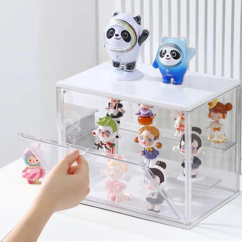 Display Rack Transparent Ladder Anime Car Model Blind Box Cardboard Box Packaging Storage Box Jewelry Classification Box