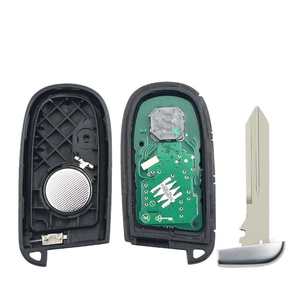 KEYYOU 1PCS Smart Remote Key 433Mhz ID46 Chip Keyless For Jeep Renegade Compass C-CUV Trailhawk SIP22 M3N-40821302 M3N40821302