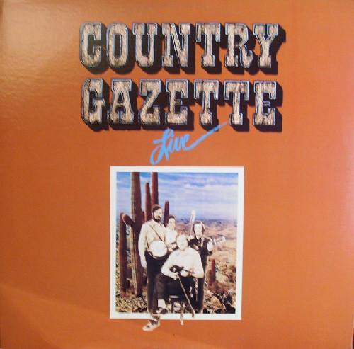 

LP Record COUNTRY GAZETTE - Country Gazette Live AN7014 Antilles 1976 US Folk Used