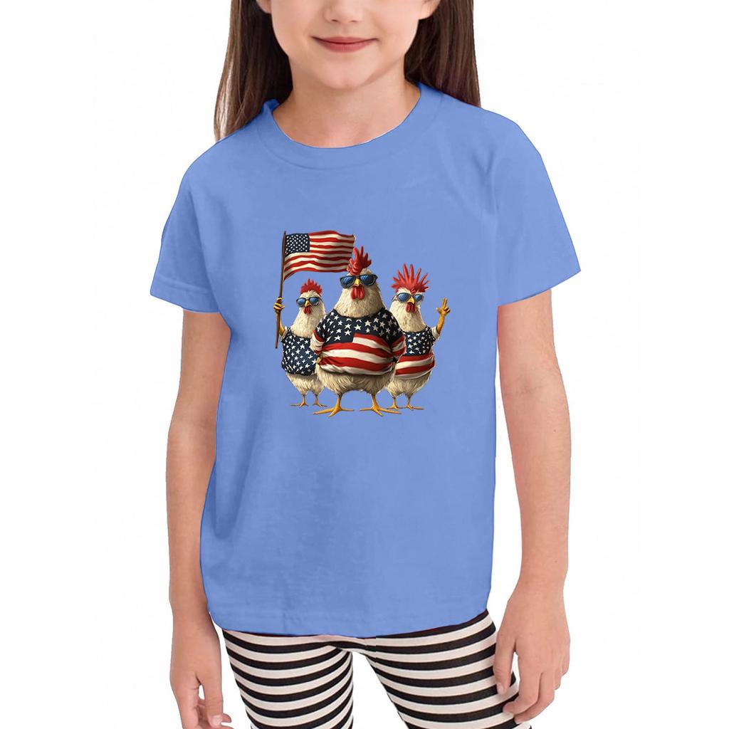 Kleinkind Mädchen Jungen T-Shirts Kinder Top Jungen und Mädchen Bedrucktes Kurzarm T-Shirt