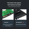 USB Type C HDD SSD Enclosure Portable Transparent External Hard Drive Disk Case 2.5 Inch SATA Box for MacBook PC Computer