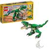LEGO Creator Dinosaur Toy, Birthday Gift, Building Blocks, for Boys and Girls, Ages 7, 8, and 9, Elementary School Students, Animal Creature, 31058