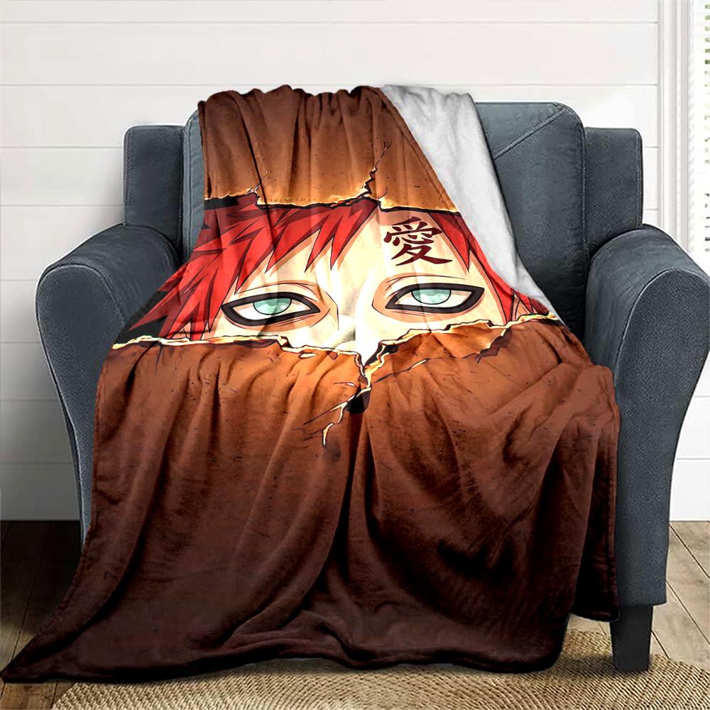 Naruto Blanket Soft Warm Cozy Suitable for Couch Chair Office for All Occasions Playful Design Suitable for Gifting Relatives and Friends