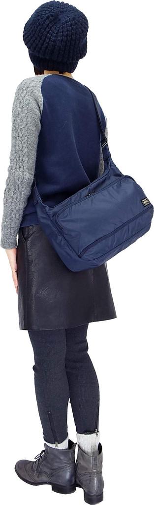 Bolso de hombro Flash azul marino [Porter] 689-05938